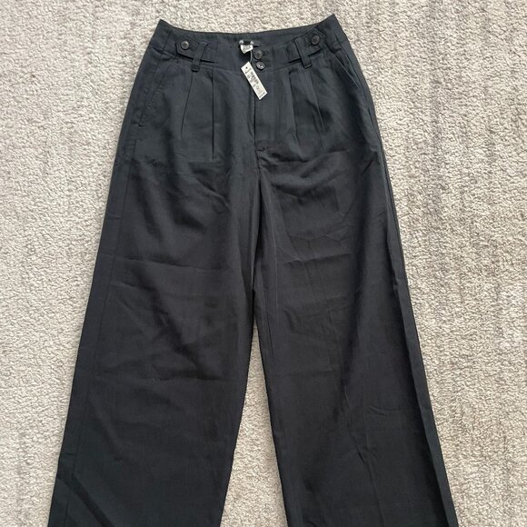 Madewell - Harlow Wide-Leg Pant in Drapey Twill (NWT) - Picture 7 of 7